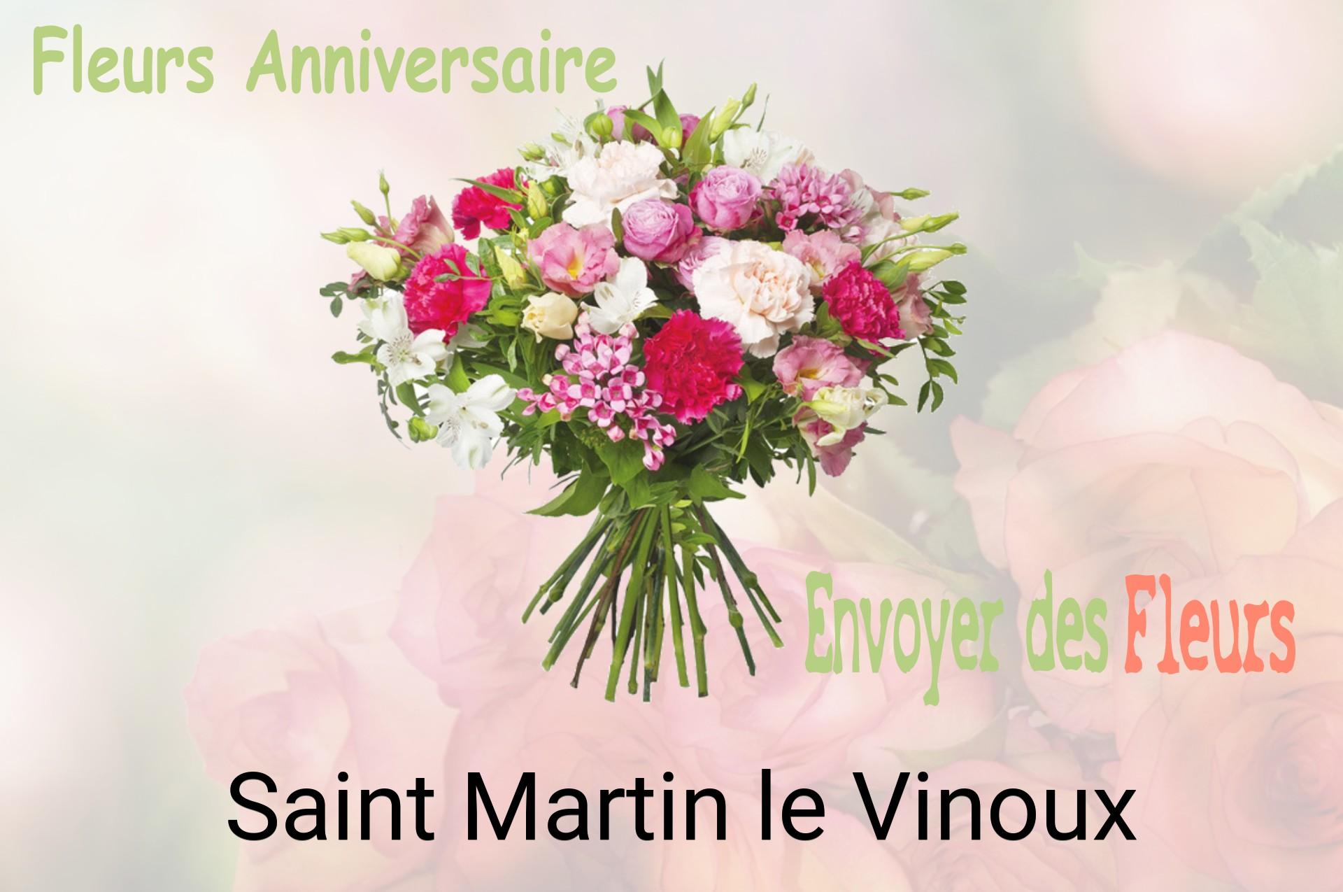 Bouquet de fleurs d’anniversaire livré à Saint-Martin-le-Vinoux